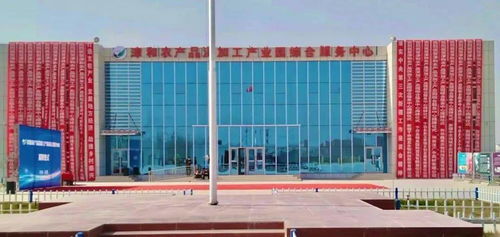 于田縣農(nóng)產(chǎn)品深加工產(chǎn)業(yè)園綜合服務中心揭牌，探索跨區(qū)域產(chǎn)業(yè)協(xié)同新路徑